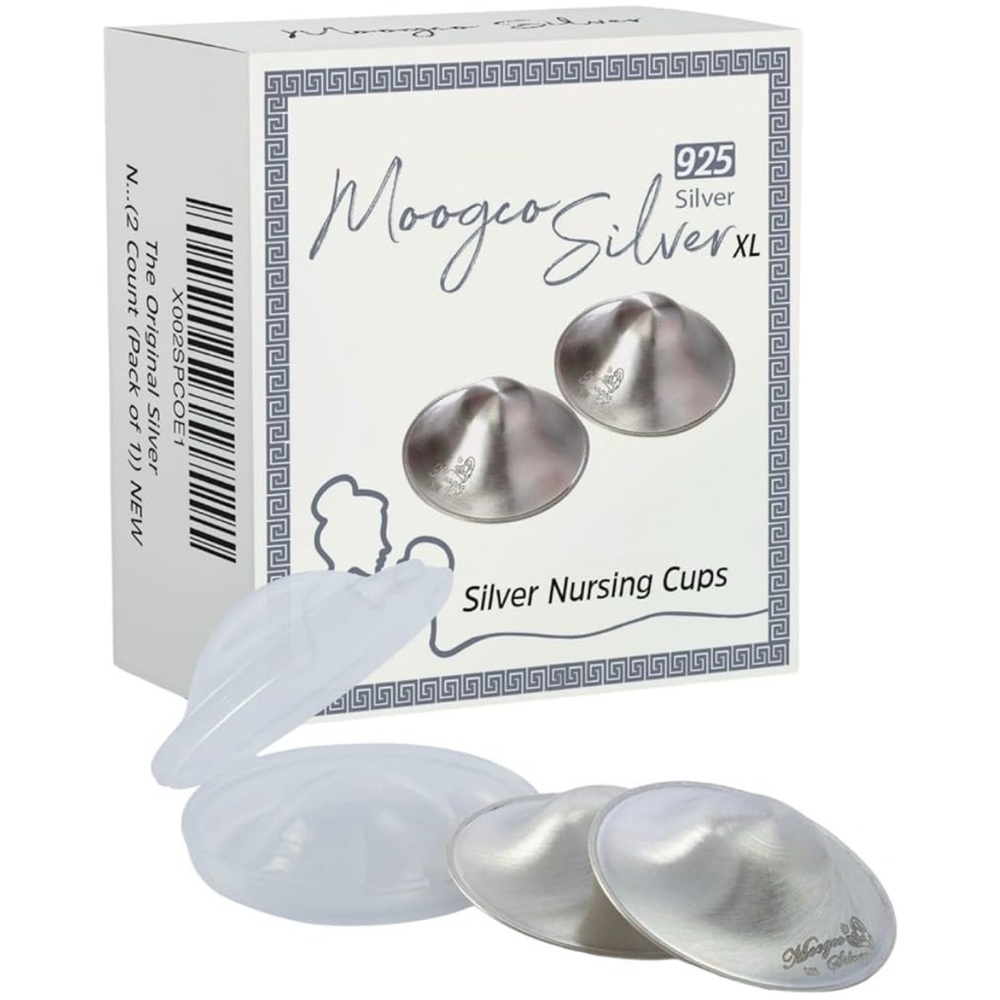 Moogco SIlver nursing cups